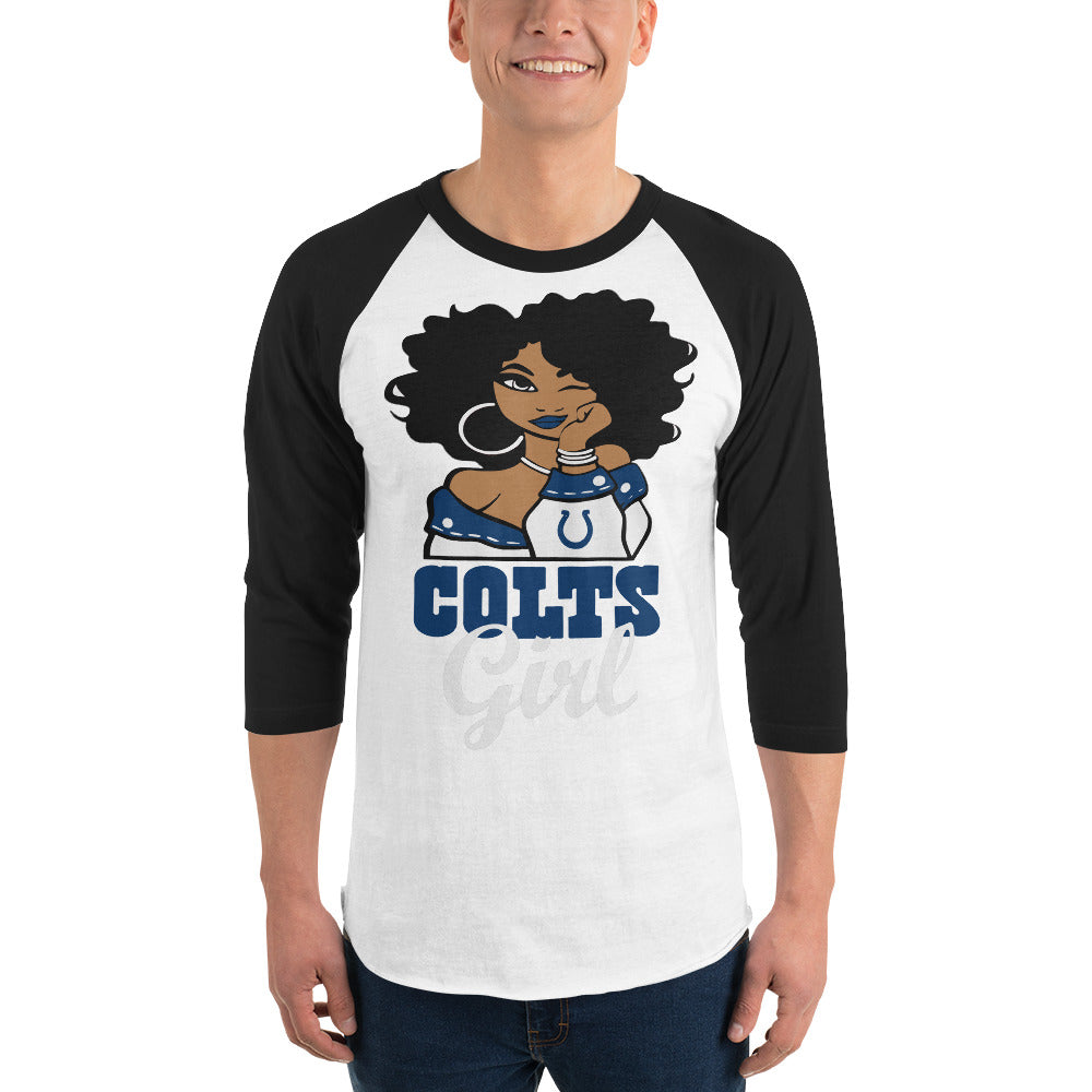 Sports Fan 3/4 sleeve raglan shirt