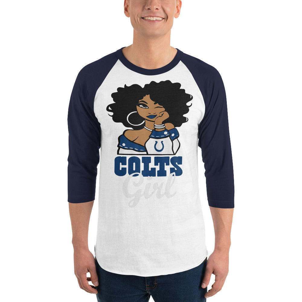 Sports Fan 3/4 sleeve raglan shirt