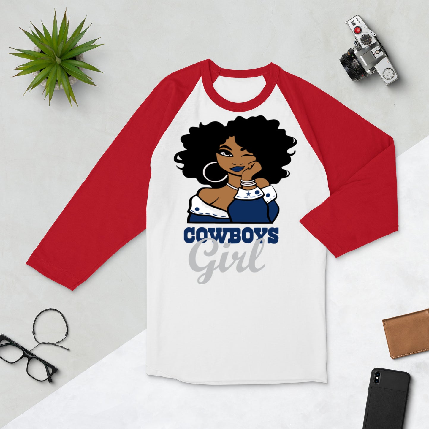 Sports Lovers 3/4 sleeve shirt