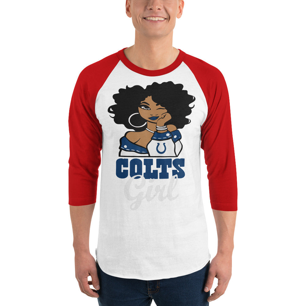 Sports Fan 3/4 sleeve raglan shirt
