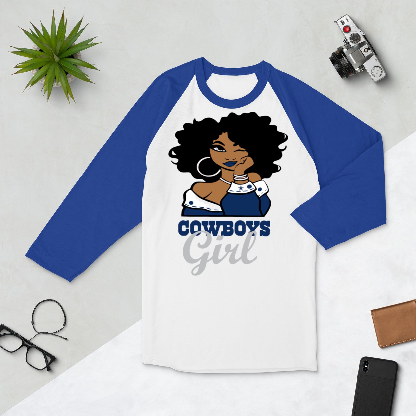 Sports Lovers 3/4 sleeve shirt