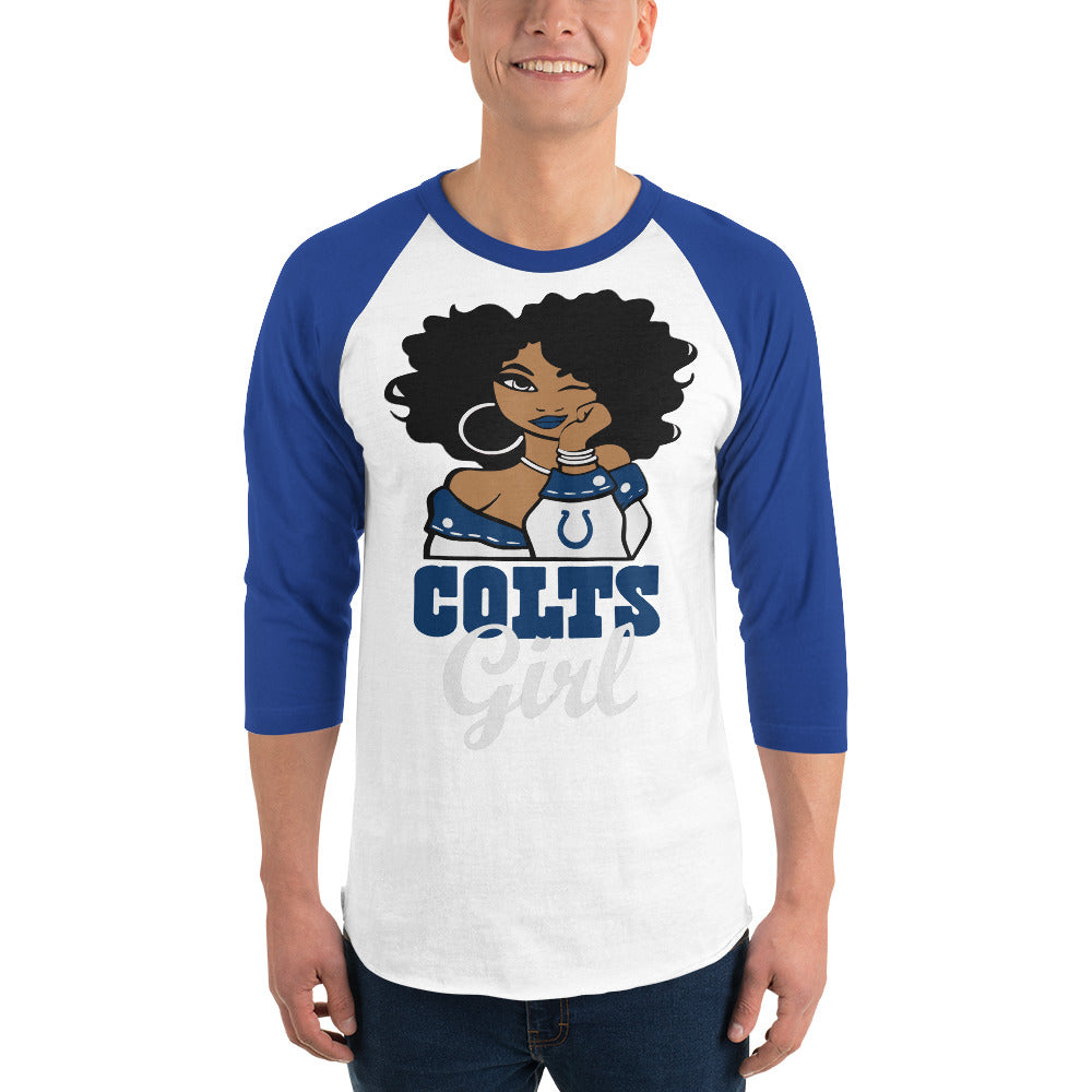 Sports Fan 3/4 sleeve raglan shirt