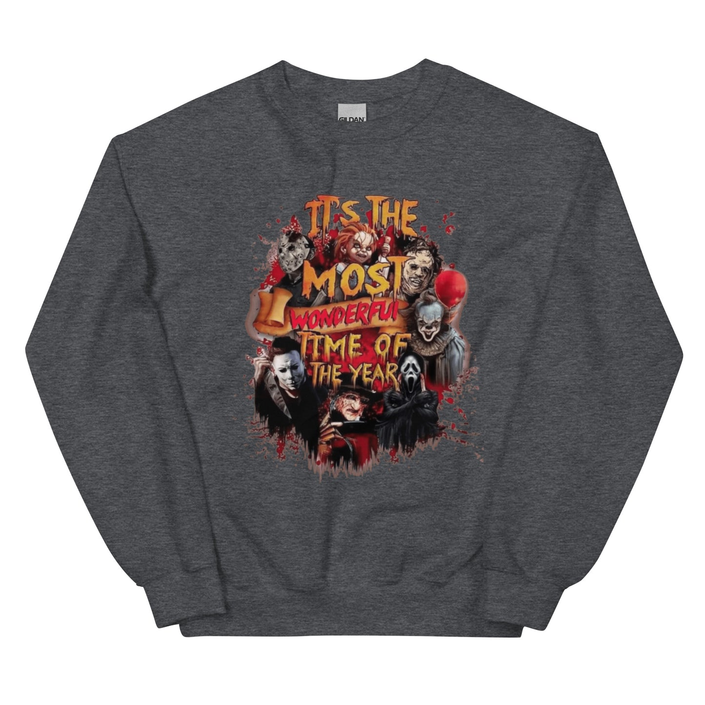 Horror Characters Unisex Sweatshirt