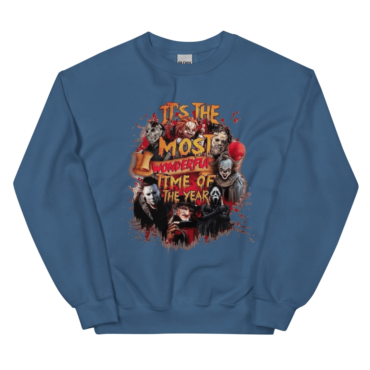 Horror Characters Unisex Sweatshirt