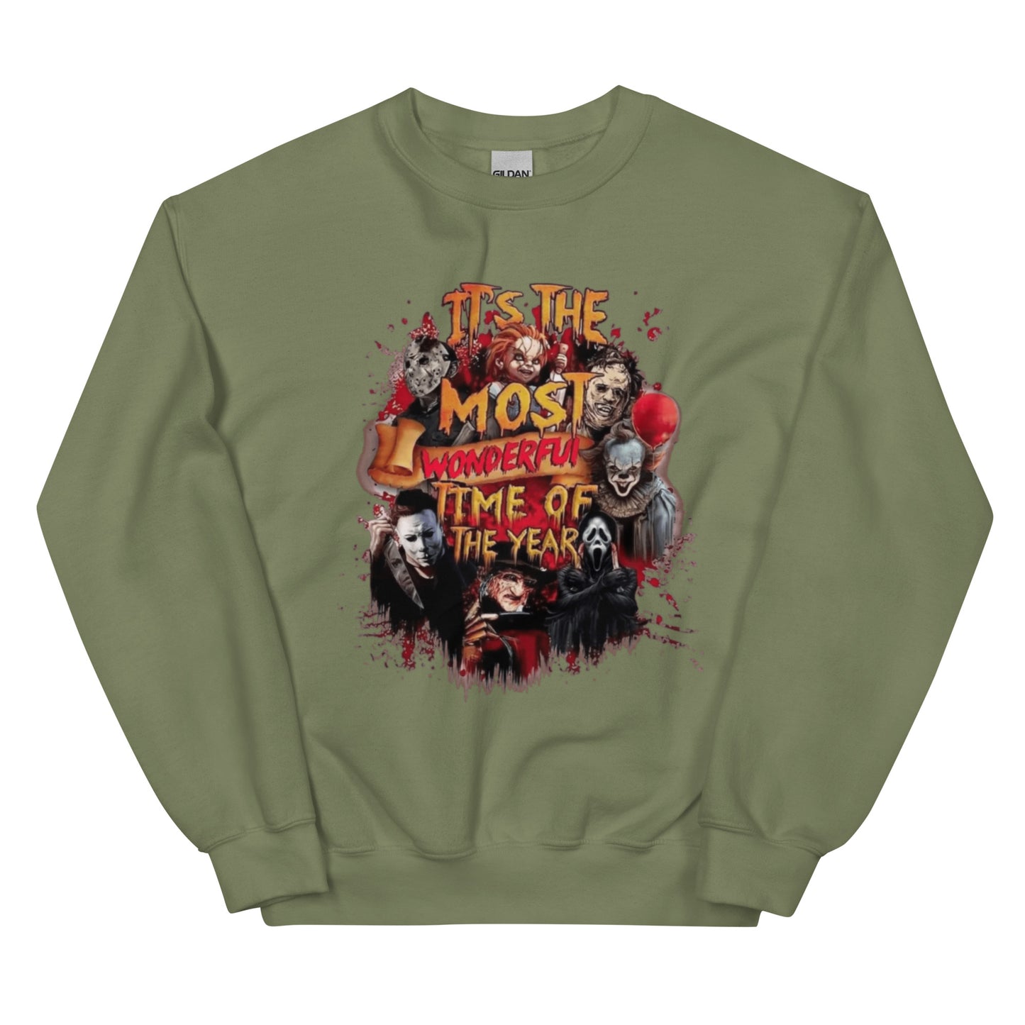 Horror Characters Unisex Sweatshirt