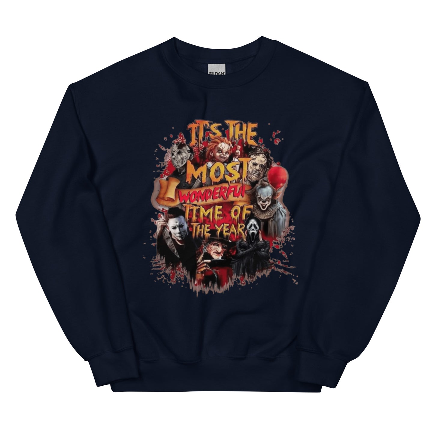 Horror Characters Unisex Sweatshirt