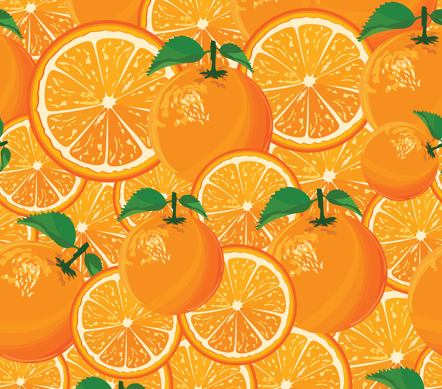 Orange Fruit Tumbler