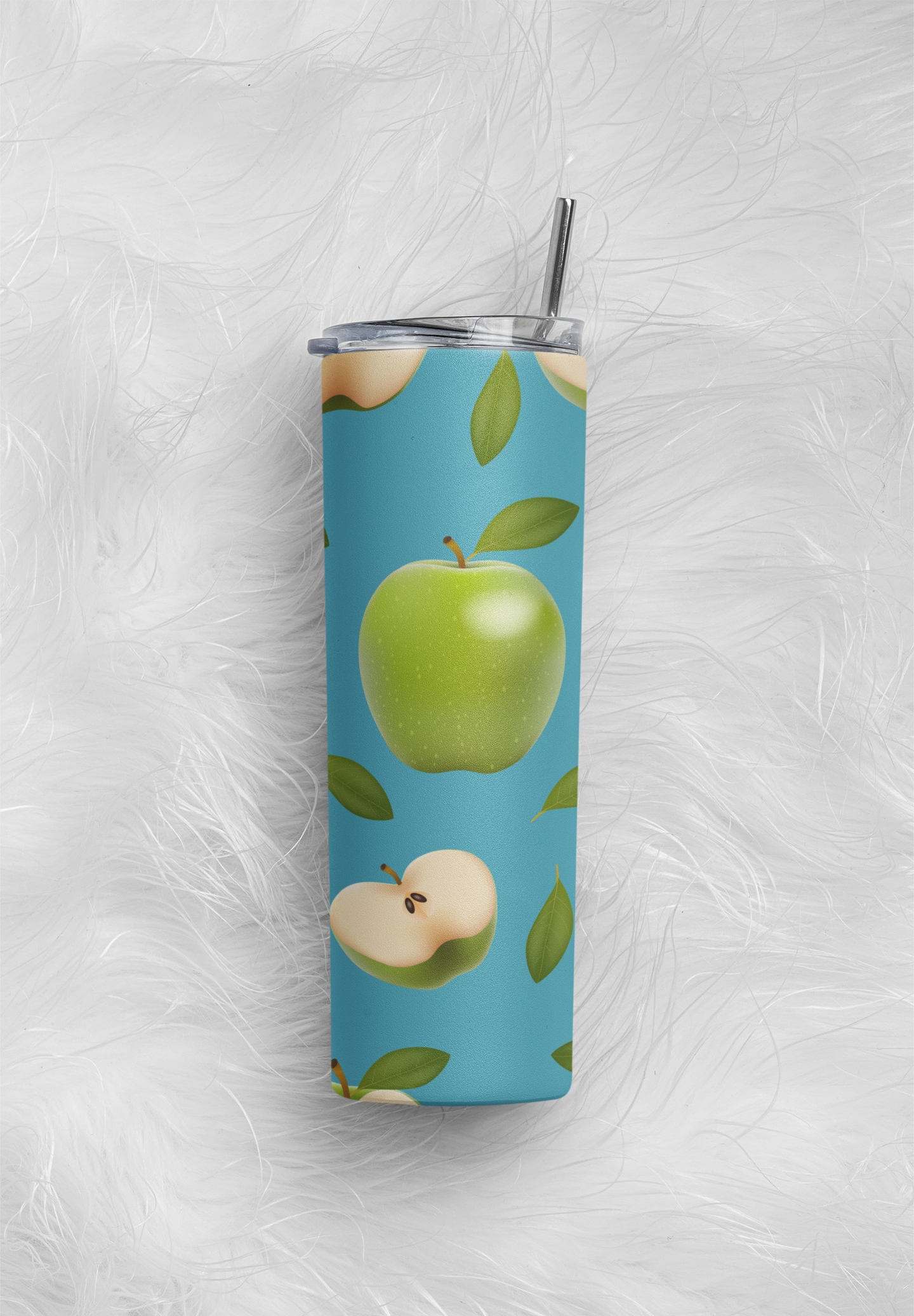 Green Apple Fruit Tumbler