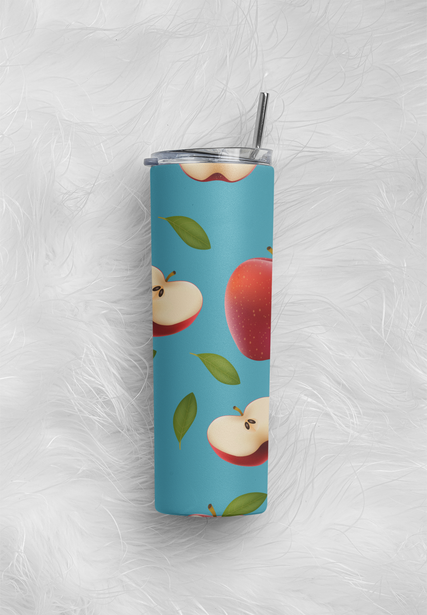 Red Apple Fruit Tumbler