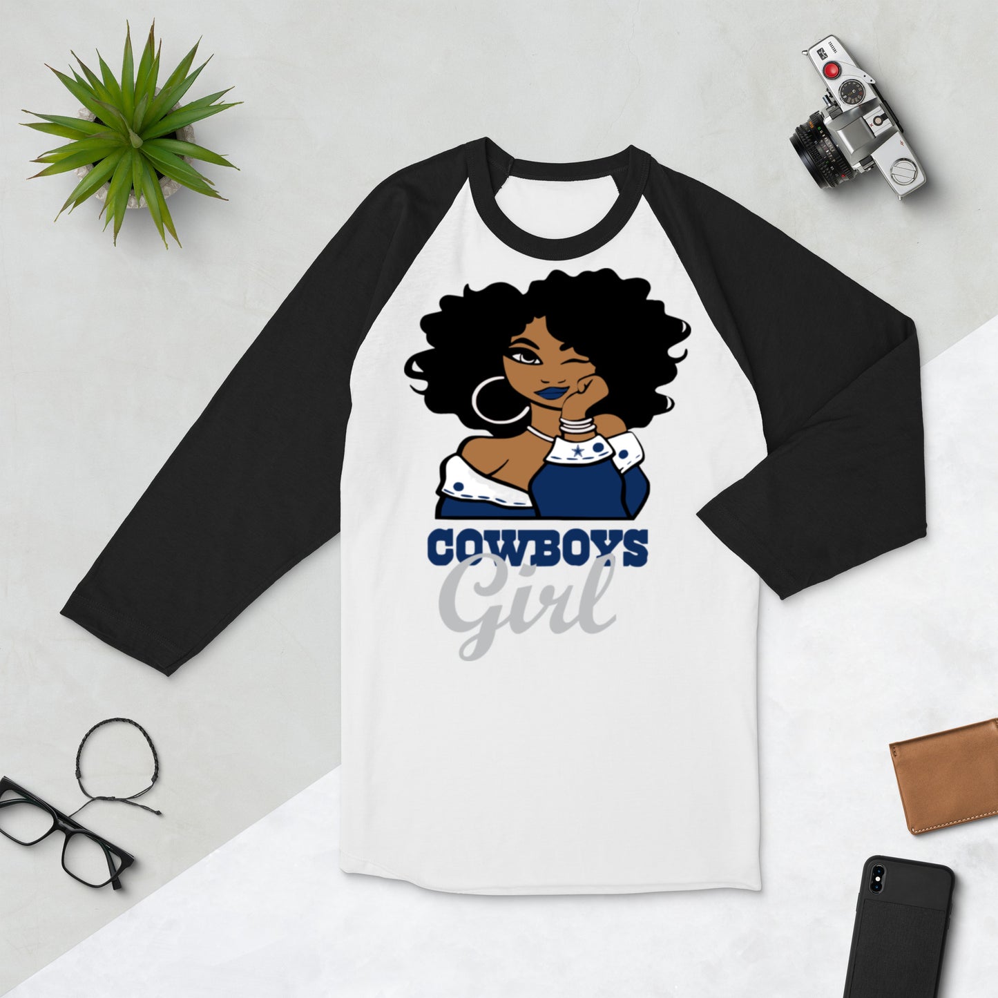 Sports Lovers 3/4 sleeve shirt