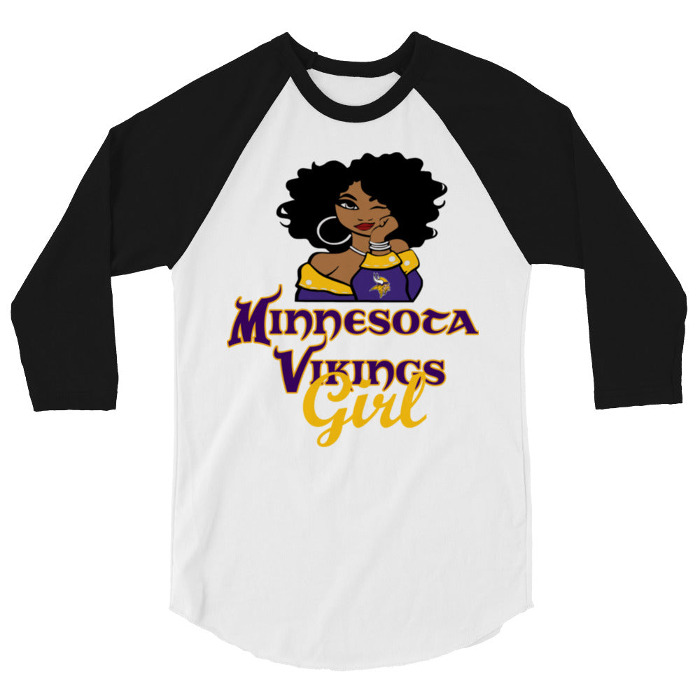 Sports Fan 3/4 sleeve raglan shirt