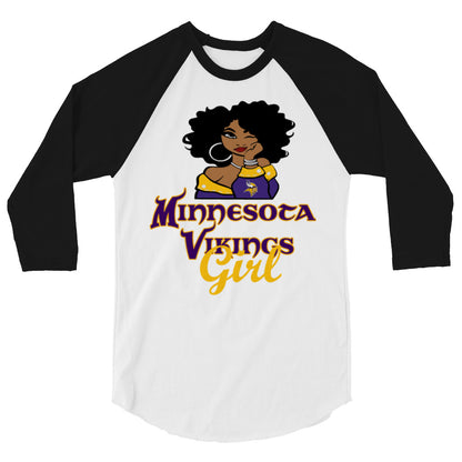 Sports Fan 3/4 sleeve raglan shirt