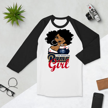 Football Sport Lover 3/4 sleeve raglan shirt