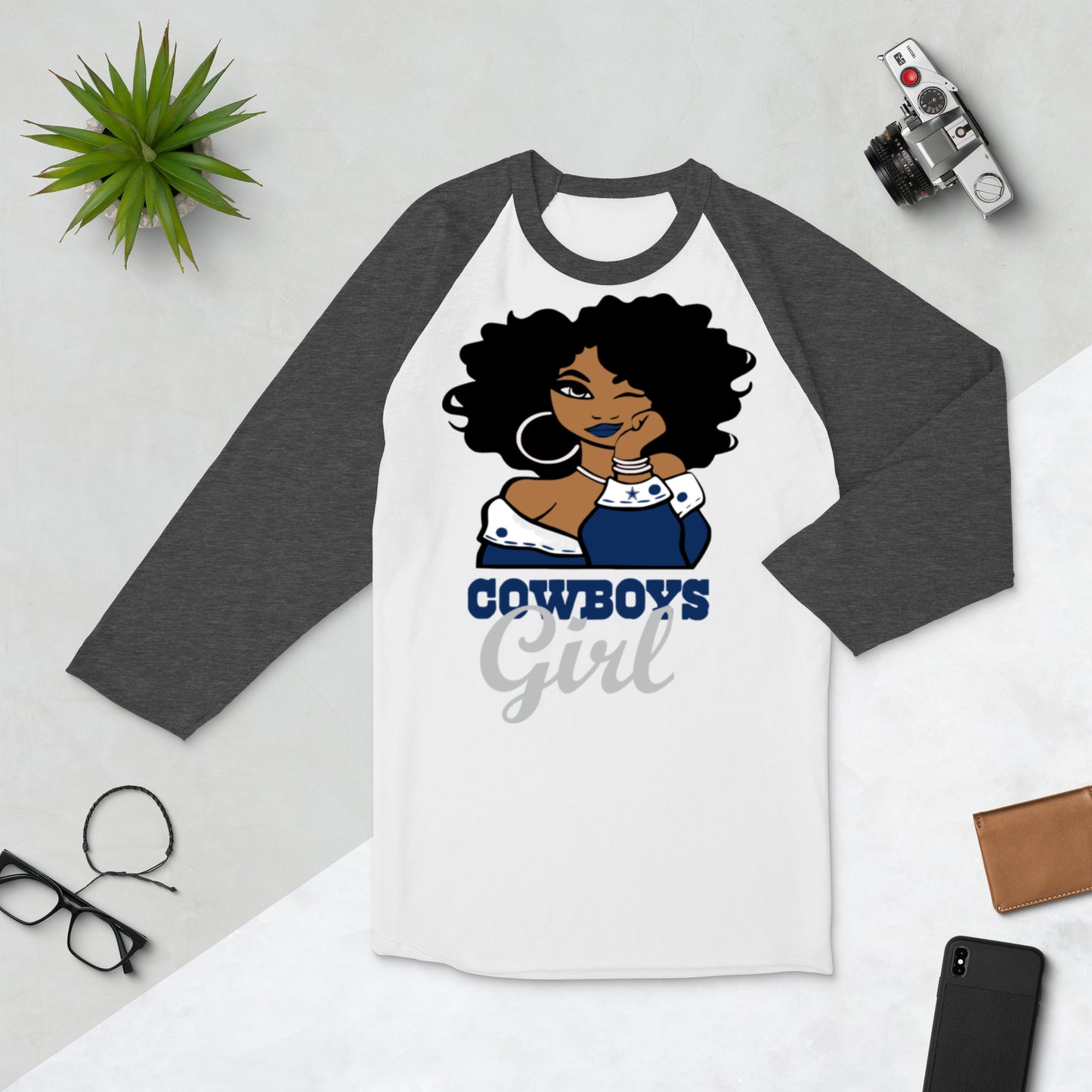 Sports Lovers 3/4 sleeve shirt
