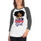 Sports Lovers 3/4 sleeve raglan shirt