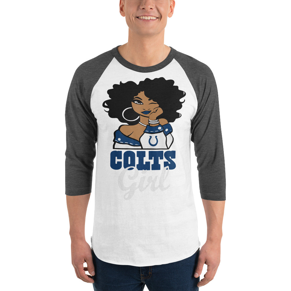 Sports Fan 3/4 sleeve raglan shirt