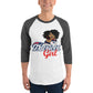 Sport Lovers 3/4 sleeve raglan shirt