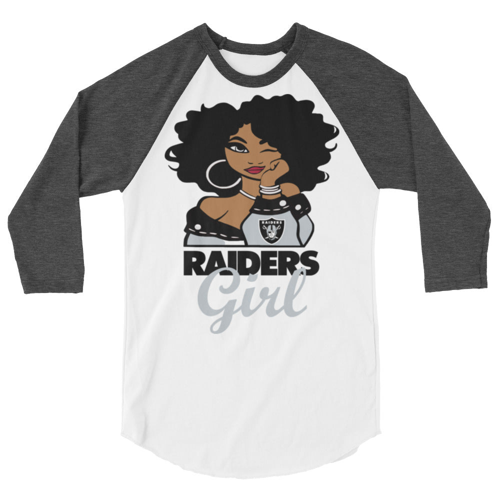 Sports Fan 3/4 sleeve raglan shirt
