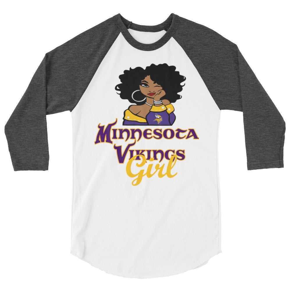 Sports Fan 3/4 sleeve raglan shirt
