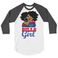 Sports Fan 3/4 sleeve raglan shirt