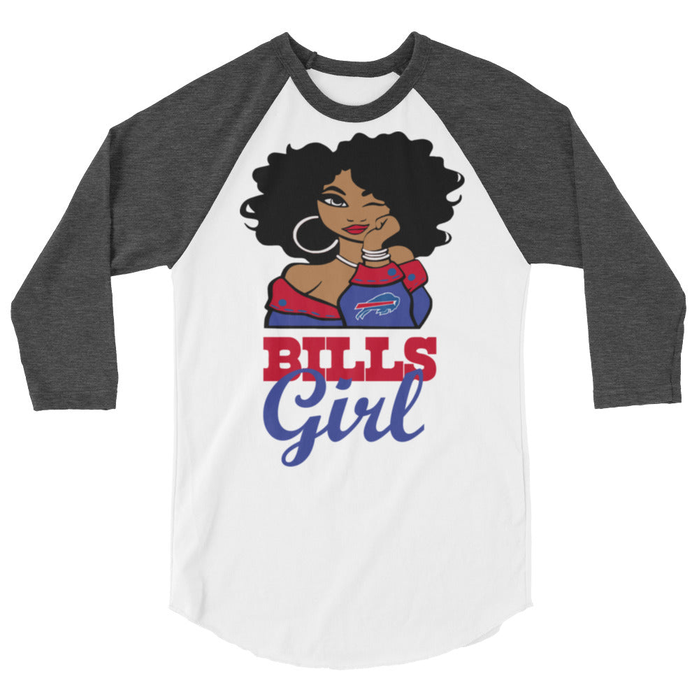 Sports Fan 3/4 sleeve raglan shirt