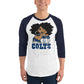 Sports Fan 3/4 sleeve raglan shirt