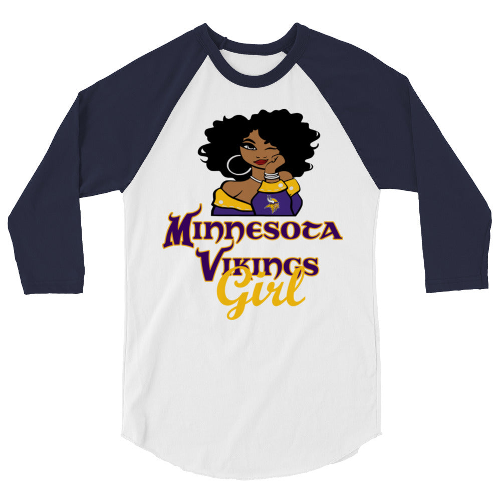 Sports Fan 3/4 sleeve raglan shirt