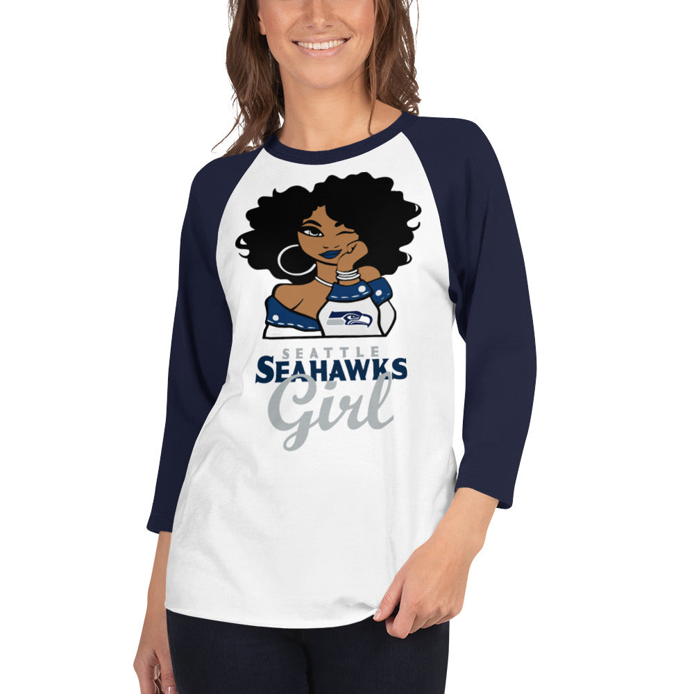 Sport Lovers 3/4 sleeve raglan shirt
