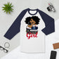 Football Sport Lover 3/4 sleeve raglan shirt