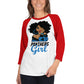 Sports Fan 3/4 sleeve raglan shirt