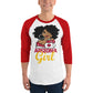 Sport Lovers 3/4 sleeve raglan shirt