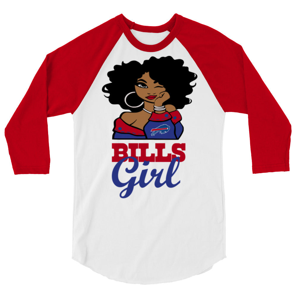 Sports Fan 3/4 sleeve raglan shirt
