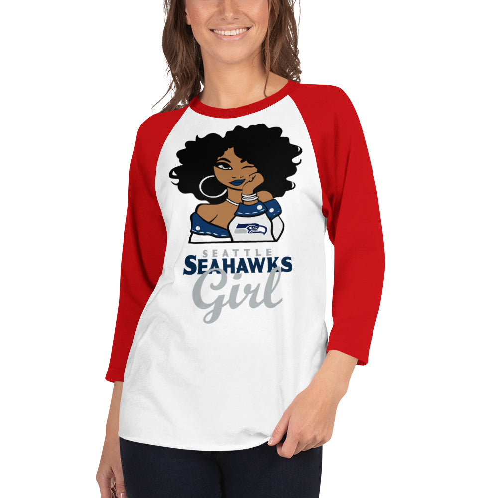 Sport Lovers 3/4 sleeve raglan shirt