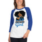 Sports Fan 3/4 sleeve raglan shirt