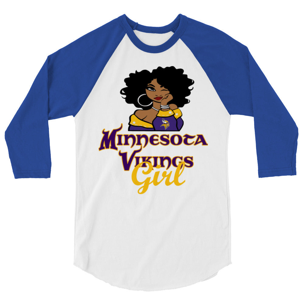 Sports Fan 3/4 sleeve raglan shirt