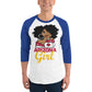 Sport Lovers 3/4 sleeve raglan shirt