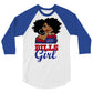 Sports Fan 3/4 sleeve raglan shirt