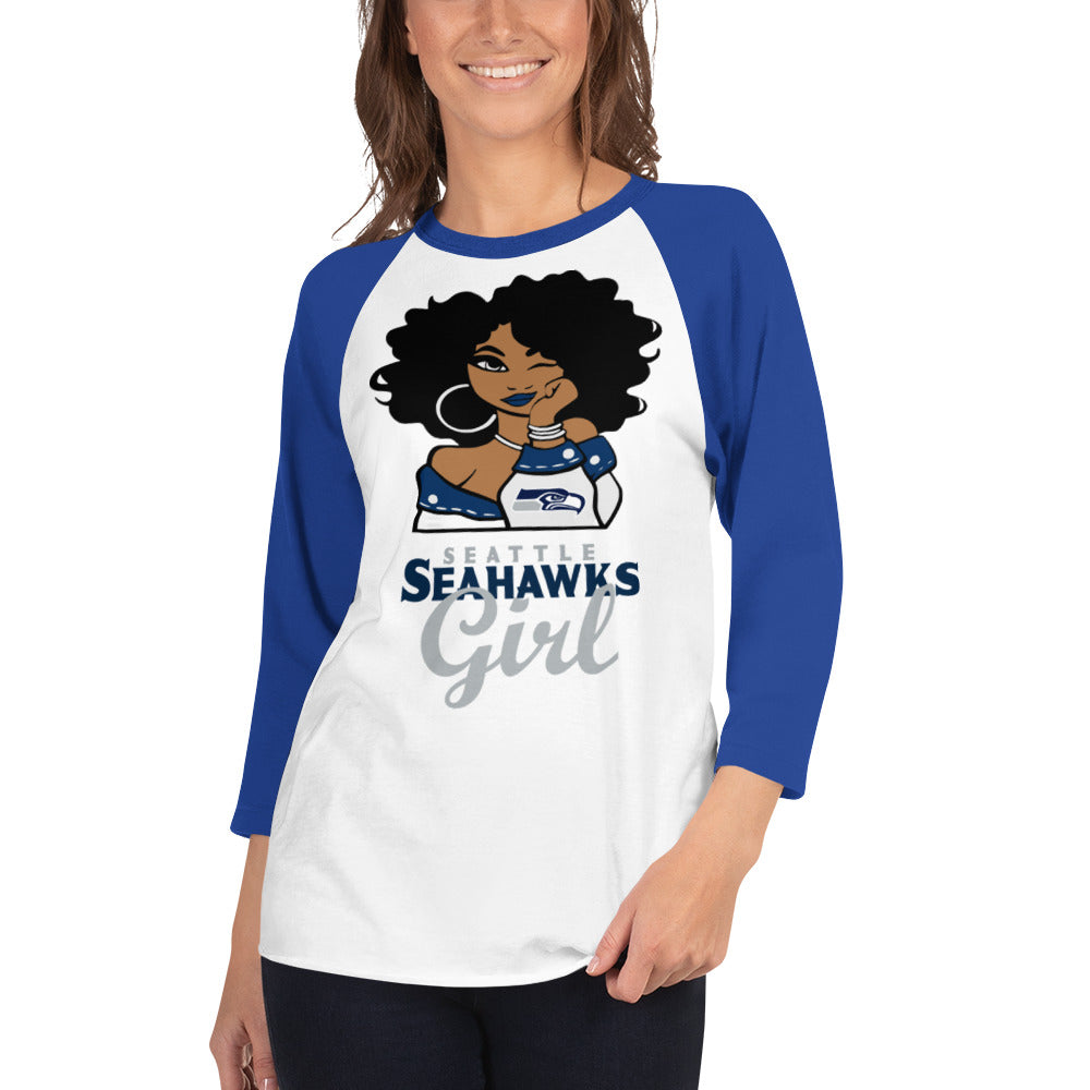 Sport Lovers 3/4 sleeve raglan shirt